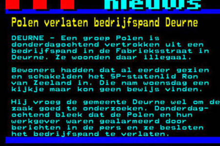 Deurne – Intensieve menshouderij