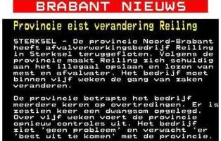 Reiling in het nieuws