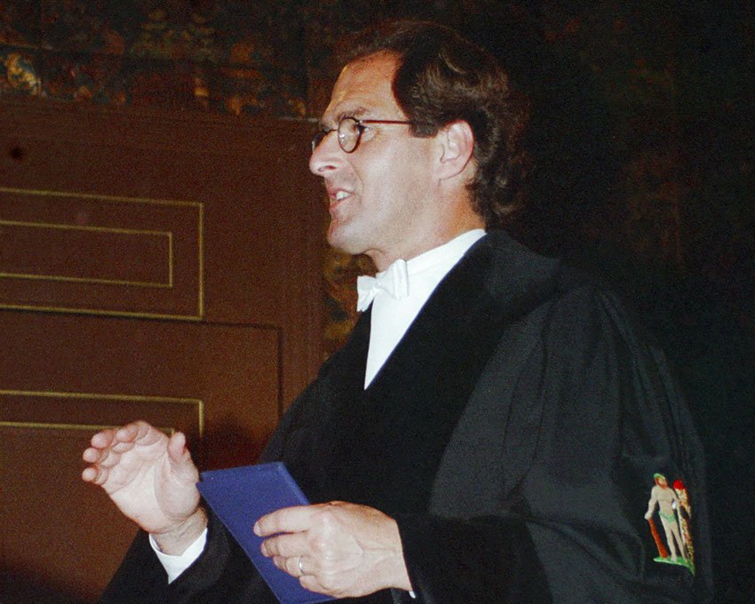 Aan tafel bij Ton Rombouts