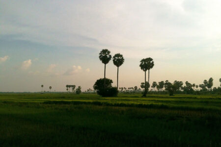 Bij een familie in Kampong Cham