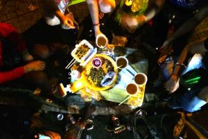 Phnom Penh: onverwacht straatfeestje