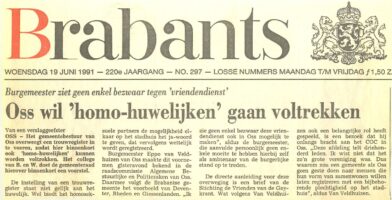 Homohuwelijk: niet iedereen was voor