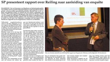 Reilingrapport in Grenskoerier
