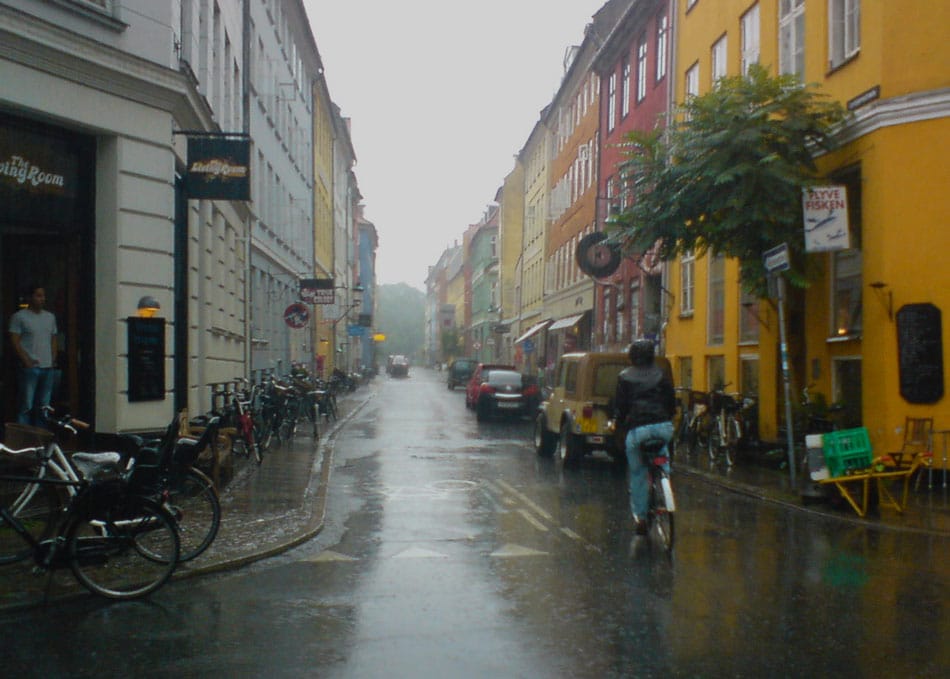 Regen in Kopenhagen